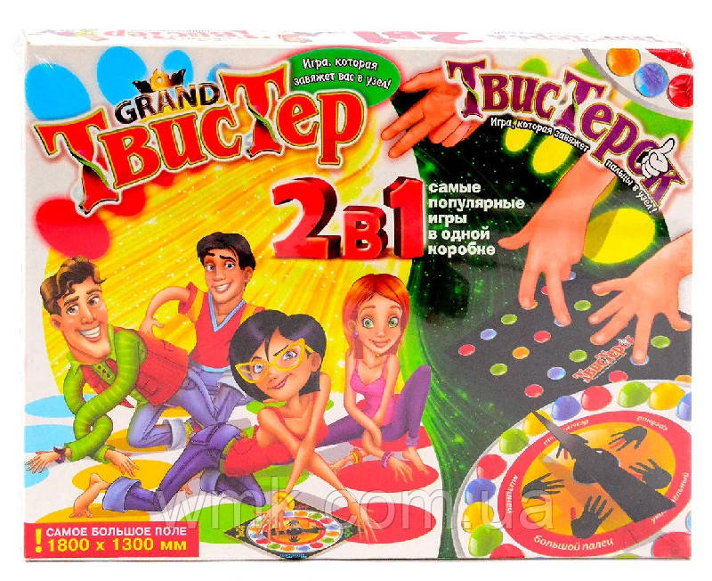 Игра  Твистер Гранд 2в1+Твистерок   TWTK