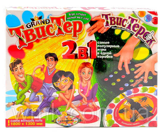 Игра Твистер Гранд 2в1+Твистерок TWTK, фото 1