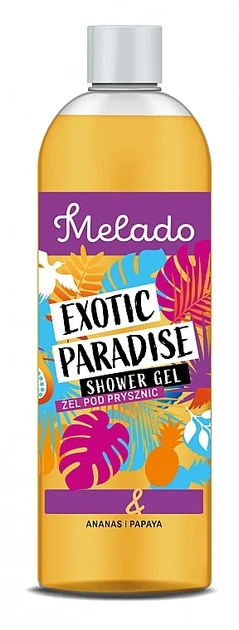 Гель для душу "Ананас та папайя" Melado Exotic Paradise Pineapple & Papaya