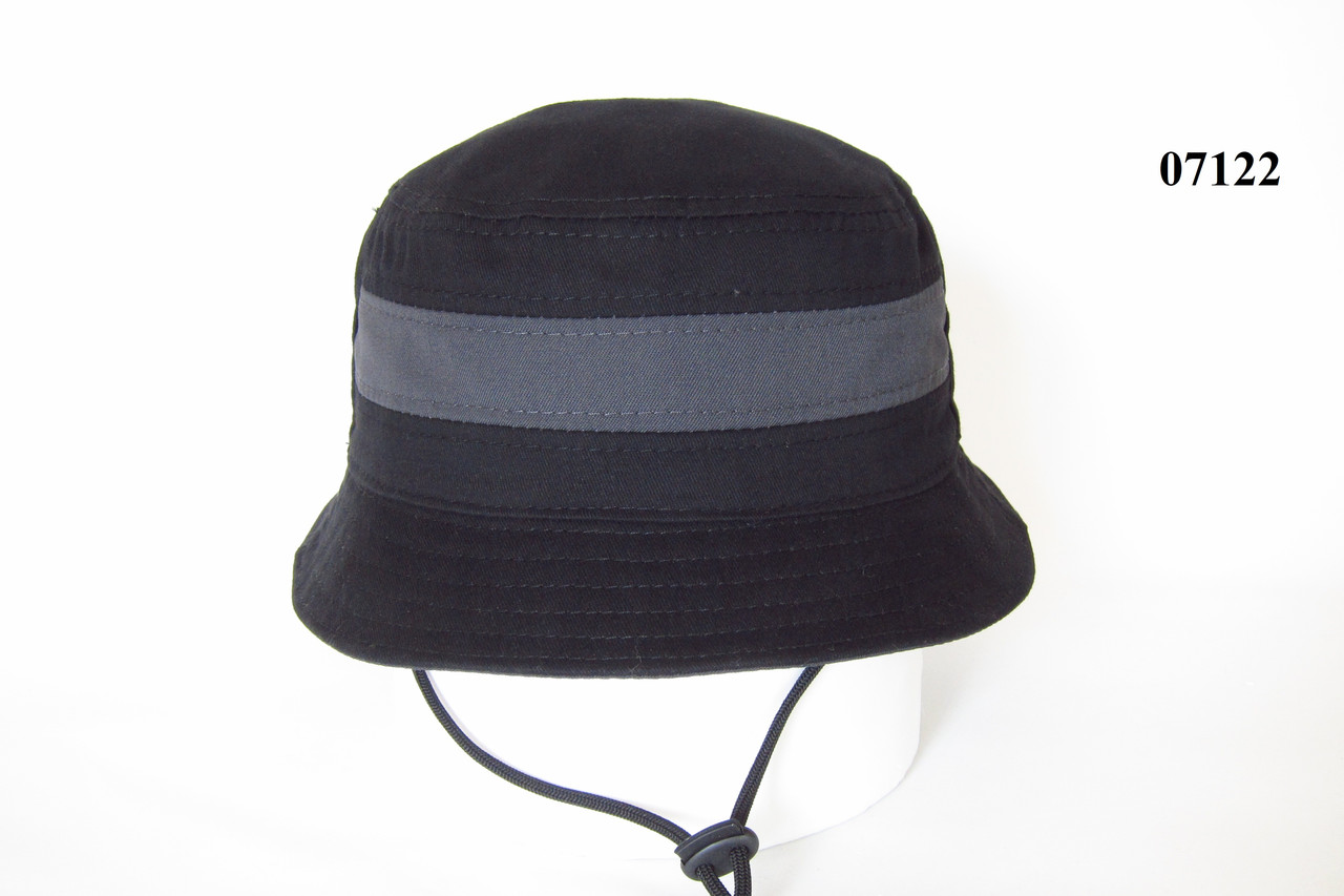 Панама літня котонова чорна DAVANI 07122