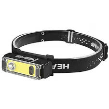 Ліхтар налобний BL-T124-ХРЕ+COB (White+Red), Motion Sensor, ЗУ Type-C, фото 3