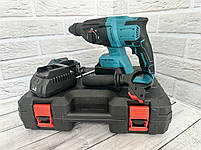 Дриль-перфоратор у валізі (2 акумулятори), фото 9