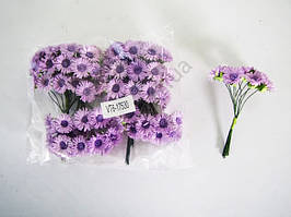 Хризантема штучна фіолетова 9 див. ( 144 шт. в упаковці)