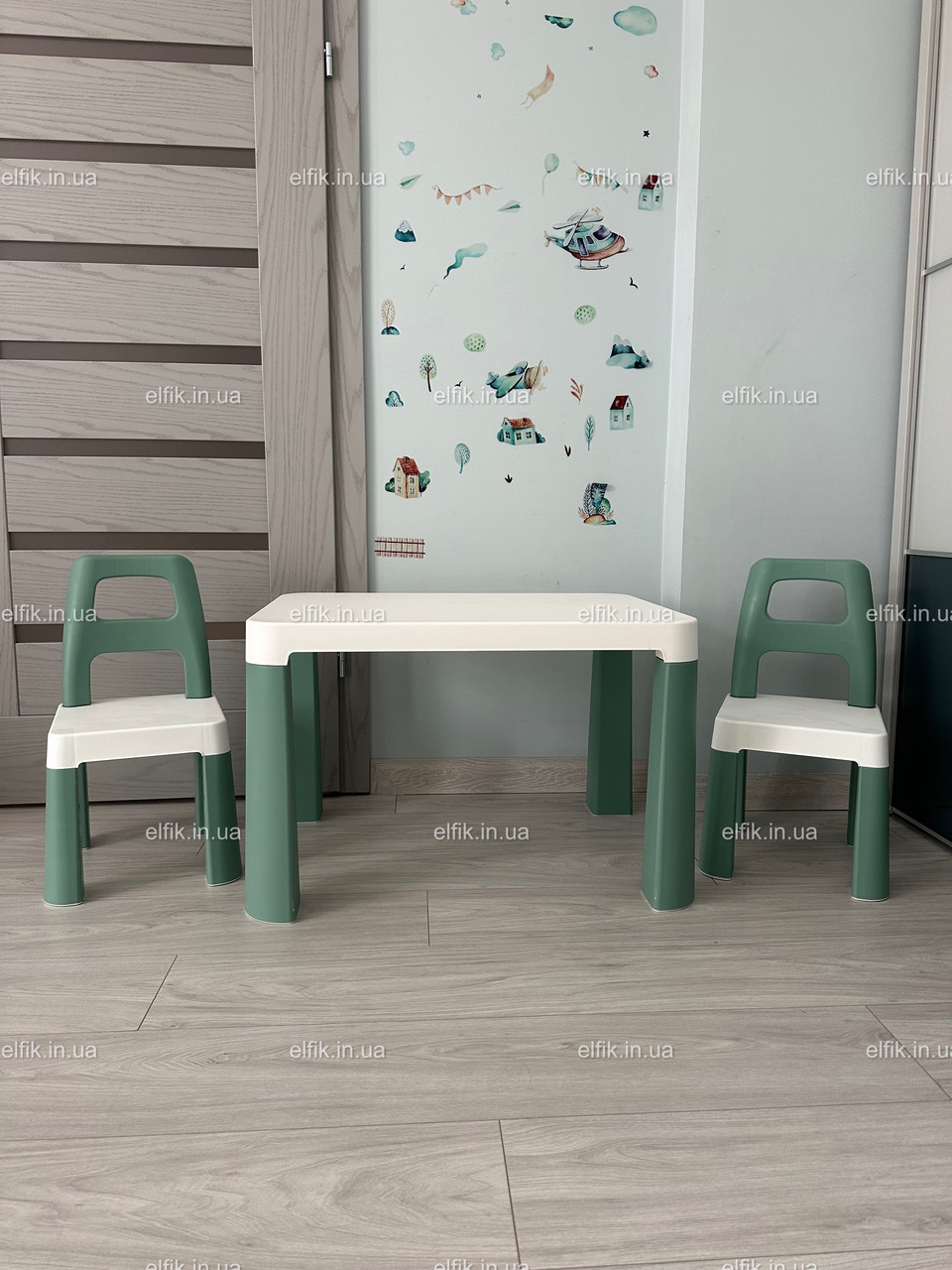 Дитячий стіл з двома стільцями ТехноK, арт. 0440, фото 1
