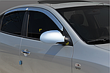 Дефлектори вікон хромовані, вітровики Elantra HD 2006-2010 (Autoclover), фото 11
