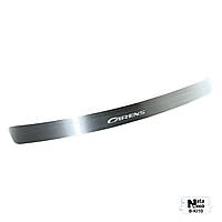 Накладка на бампер Kia Carens c 2012 р. (NataNiko)