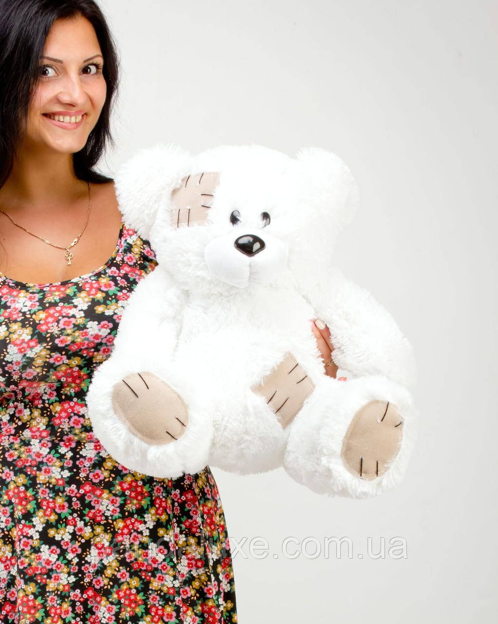 М'яка іграшка маленький плюшевий білий ведмедик