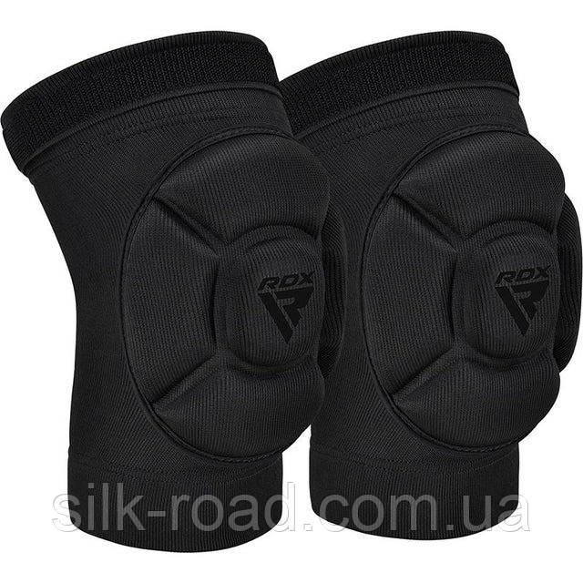 Наколінники спортивні RDX Hosiery Knee Foam K5 Black/Black L (пара)