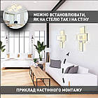 Cвітлодіодна люстра 85 Вт з пультом і мобільним додатком регулювання яскравості колір каркасу білий ESL-21572, фото 4