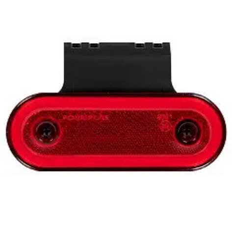 Ліхтар бічний габаритний LED NEON 12-24v Червоний, фото 1