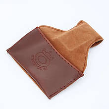 Тримач для крейди O-min Кишеня замшевий коричневий