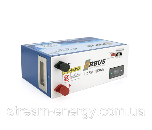 Акумулятор LiFePO4 ORBUS 12,8V 100Ah