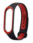 Браслет Mi Band 5\6\7 Sport Black\Red