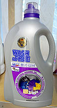 Гель для прання Wash&Free універсальний Жасмин та лаванда з марсельським милом, 5 л