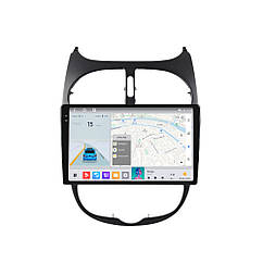 Штатна магнітола Mekede MS 2k Peugeot 206 (1998 - 2012) CarPlay QleD