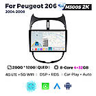 Штатна магнітола Mekede MS 2k Peugeot 206 (1998 - 2012) CarPlay QleD, фото 3