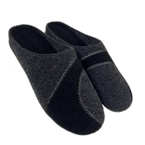 Чоловічі тапочки на поліуретановій підошві, фото 1