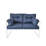 Диван "Джерсі" 2-х місний (синій), фото 2