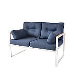 Диван "Джерсі" 2-х місний (синій), фото 3