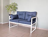 Диван "Джерсі" 2-х місний (синій), фото 4