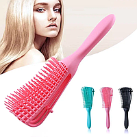 Афроамериканський гребінець для волосся / Гребінець масажний / Гребінець для розплутування