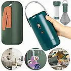 Портативна сушарка для одягу Portable Clothes Dryer Mini Електросушарка для білизни з таймером, фото 9