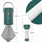 Портативна сушарка для одягу Portable Clothes Dryer Mini Електросушарка для білизни з таймером, фото 10