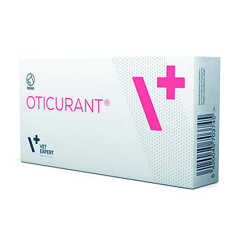 Порошок Отікурант для щоденної гігієни собак, Vet Expert Oticurant 24 пакети