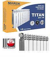 Радіатор Біметалічний Marek Titan 500*96 пр-во Польща
