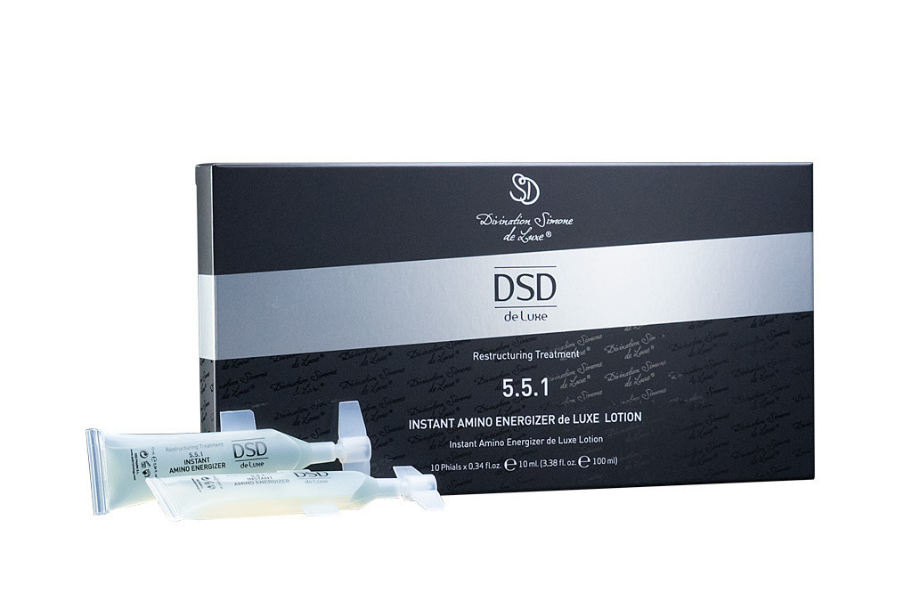 № 5.5.1 Лосьйон DSD De Luxe Instant Amino Energizer de Luxe Lotion 10 ампул по 10 мл, фото 1