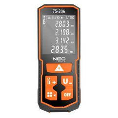 Далекомір лазерний Neo Tools, 0.05-100 м, ±2 мм, 0.96 кг