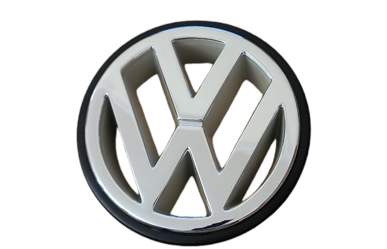 Емблема передня в решітку радіатора Volkswagen Transporter Т4,Golf 3, Passat B3, 109 мм