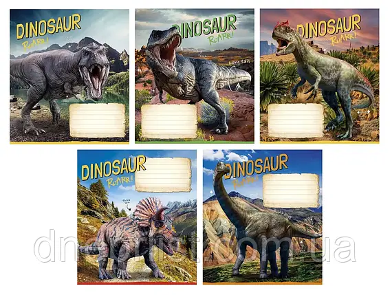 Зошит 18 арк. лінія "Школярик" / Jurassic world, фото 1