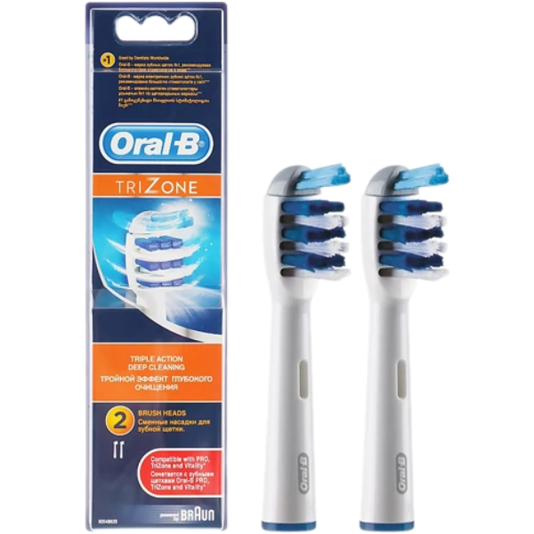 Насадка для електричної зубної щітки Oral-B EB30 TriZone White (2 шт.)