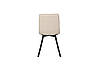 Стілець COREY TEX чорний каркас/кремовий тк., фото 6