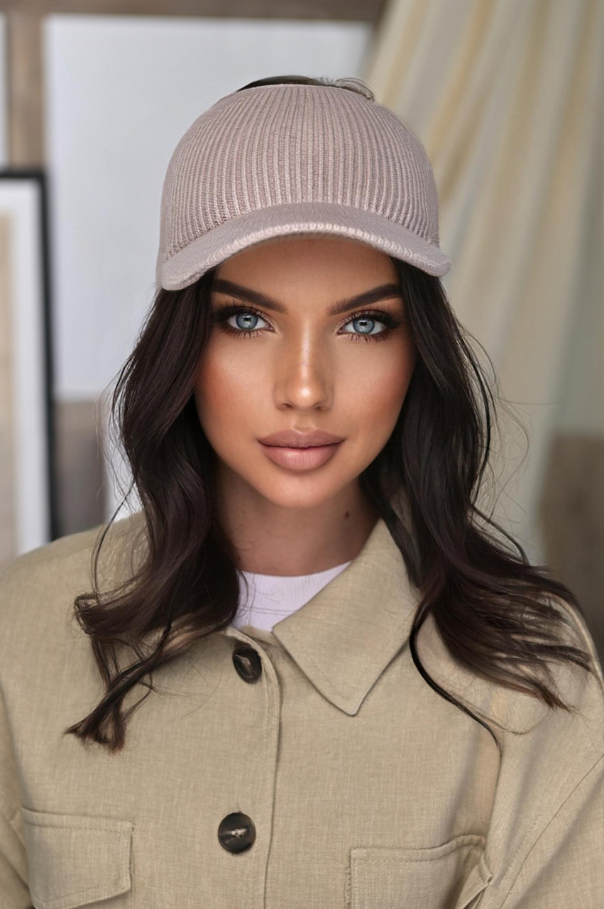 Пов'язка з козирком, колір перлів