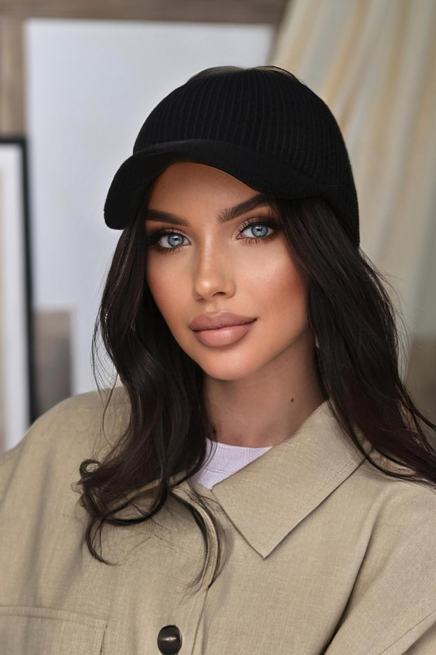 Пов'язка з козирком колір чорний