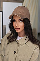 Пов'язка з козирком колір кемел