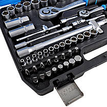 Набір інструменту 82ед 1/2", 1/4", CR-V Molder MT60082, фото 6