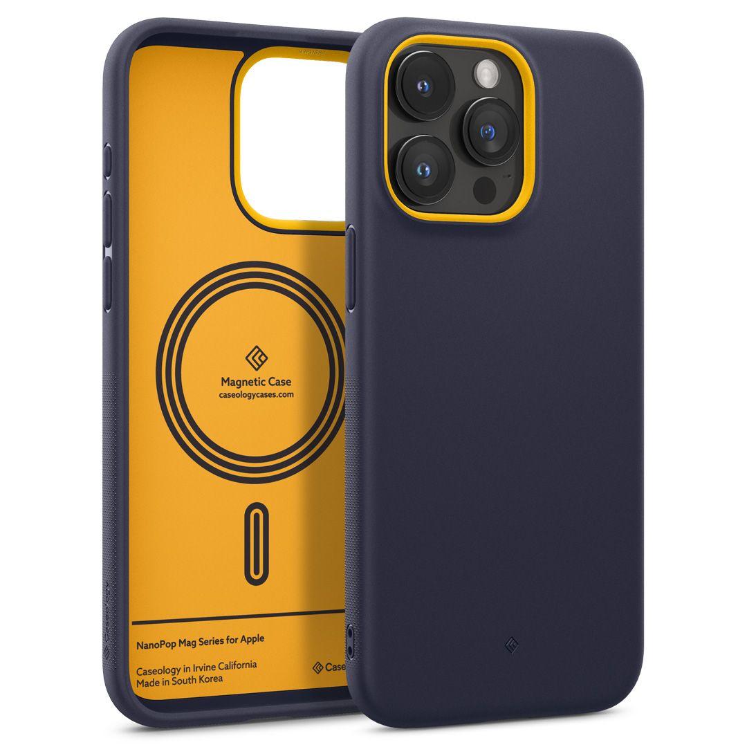 Чохол Caseology Nano Pop Mag до iPhone 15 Pro Max Blueberry Navy (ACS06617)