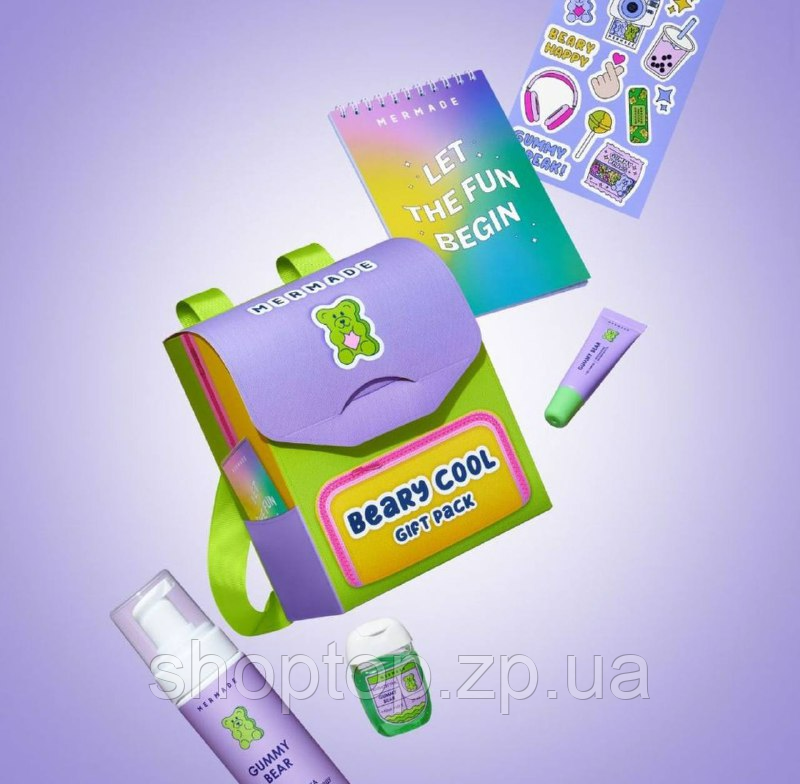 Подарунковий набір-рюкзачок MERMADE Beary Cool gift-pack