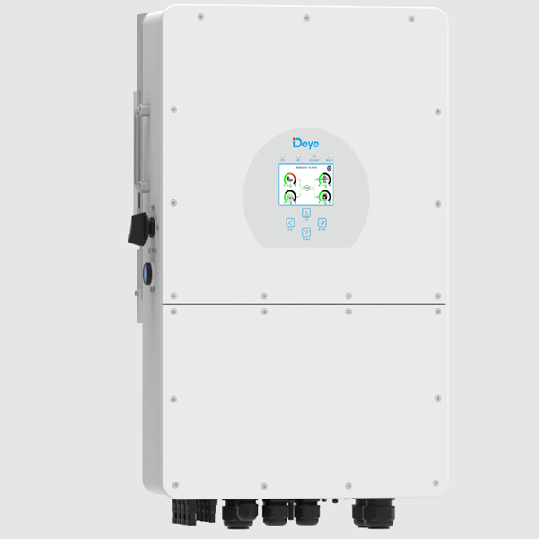 Інвертор гібридний Deye SUN-50K-SG01HP3-EU-BM4 (50 кВт, 3 фази, 4 МРРТ, HV)