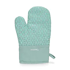 Рукавиця-прихватка 29.5х18х1.5см із бавовни із силіконовим покриттям Fissman