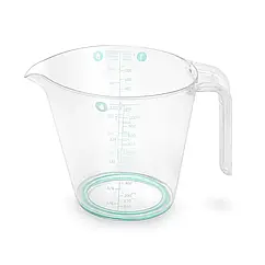 Мерная емкость 20х11.5х14см/1000мл из пластика Fissman