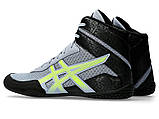 Борцовки Asics Matсontrol 3 Grey Blue/Safety Yellow 1081A053-400, фото 5
