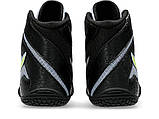 Борцовки Asics Matсontrol 3 Grey Blue/Safety Yellow 1081A053-400, фото 6