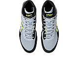 Борцовки Asics Matсontrol 3 Grey Blue/Safety Yellow 1081A053-400, фото 4