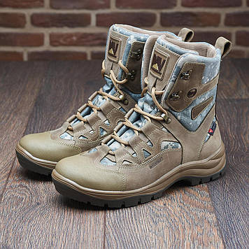 Жіночі тактичні берці демісезонні койот, військові черевики для жінок весна осінь, розмір 35-41