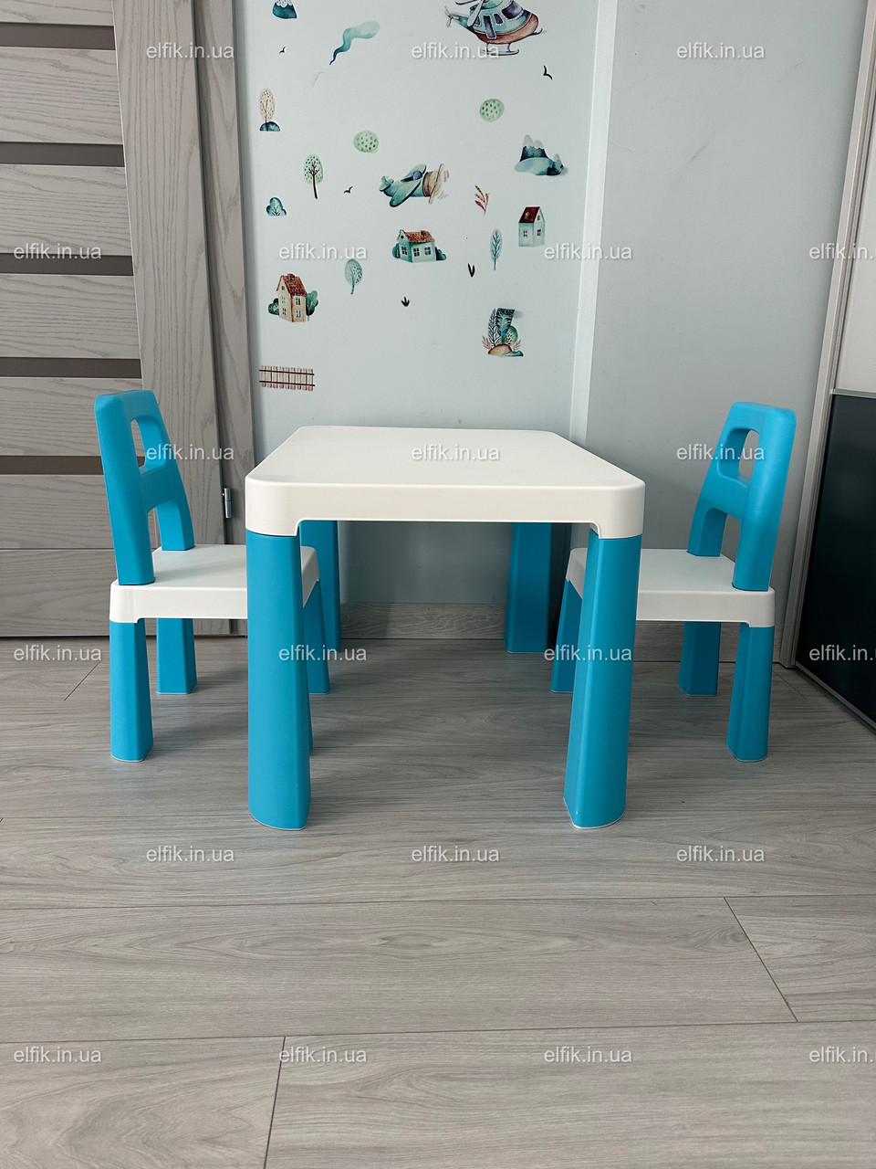 Дитячий стіл з двома стільцями ТехноK, арт. 0471, фото 1
