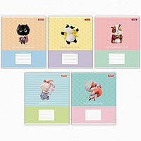 Зошит шкільний 1Вересня 12 аркушів коса лінія Brush story (25)